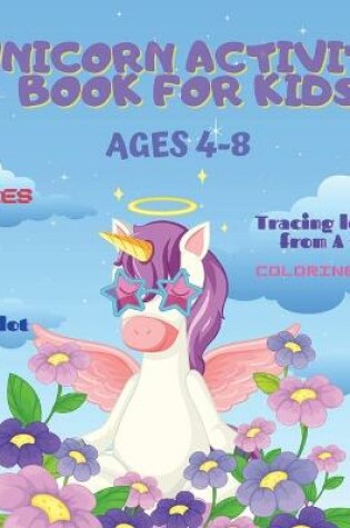 Cover of Unicorn Activity Book for Kids