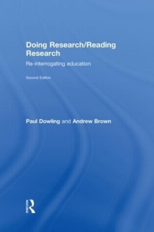 Cover of Doing Research/Reading Research