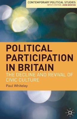 Cover of Political Participation in Britain
