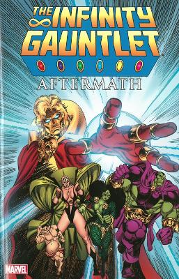 Book cover for Infinity Gauntlet Aftermath