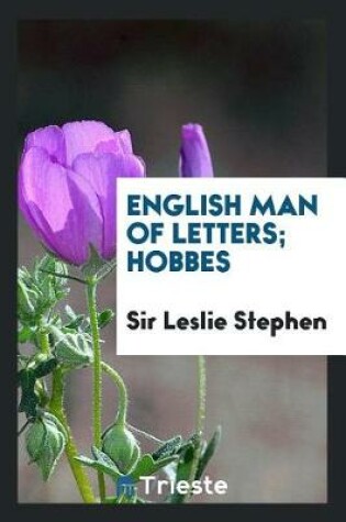 Cover of English Man of Letters; Hobbes