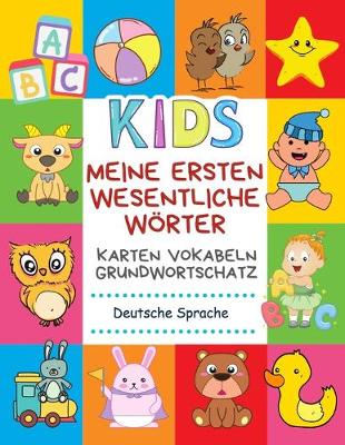 Book cover for Meine Ersten Wesentliche Woerter Karten Vokabeln Grundwortschatz Deutsche Sprache