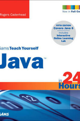 Cover of Sams Teach Yourself Java in 24 Hours