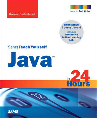 Book cover for Sams Teach Yourself Java in 24 Hours
