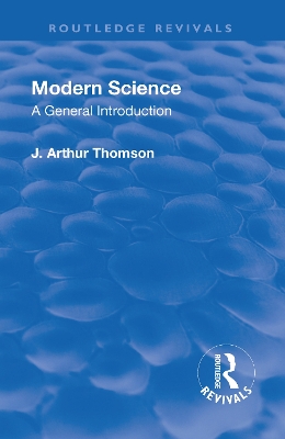 Cover of Revival: Modern Science (1929)