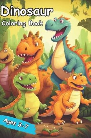 Cover of Dinosaur Coloring Book