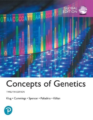 Book cover for Concepts of Genetics, Global Edition
