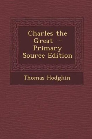 Cover of Charles the Great