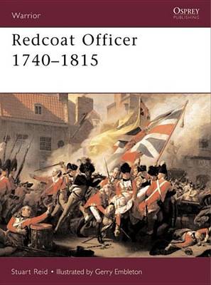 Book cover for Redcoat Officer