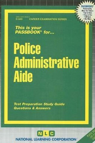 Cover of Police Administrative Aide