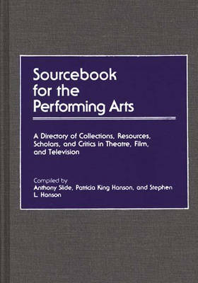 Book cover for Sourcebook for the Performing Arts