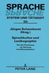 Book cover for Sprachkultur Und Lexikographie