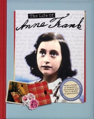 Book cover for The Life of Anne Frank