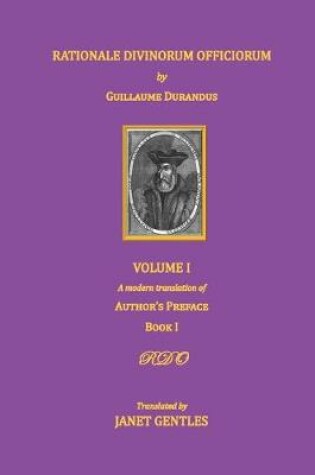 Cover of Rationale Divinorum Officiorum by Guillaume Durandus, Volume One