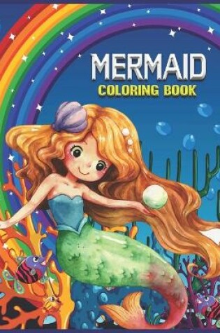 Cover of Mermaid Coloring Book