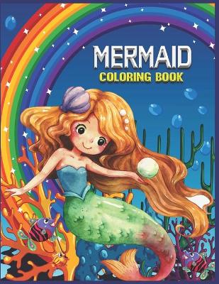 Book cover for Mermaid Coloring Book