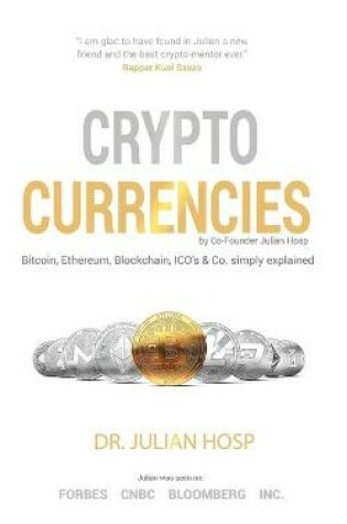 Cover of Cryptocurrencies simply explained - by Co-Founder Dr. Julian Hosp