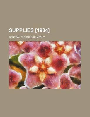 Book cover for Supplies [1904]