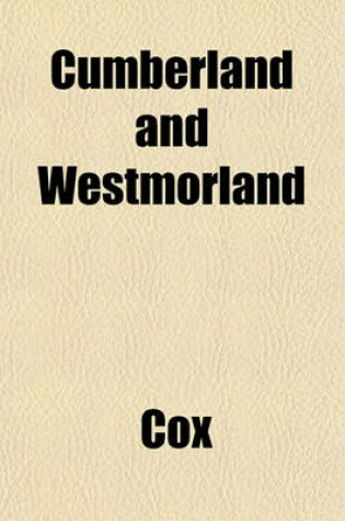 Cover of Cumberland and Westmorland