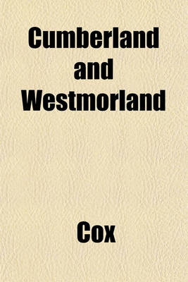 Book cover for Cumberland and Westmorland