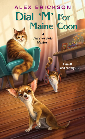 Book cover for Dial ‘M' for Maine Coon