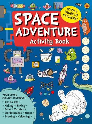 Book cover for Space Adventure Activity Book