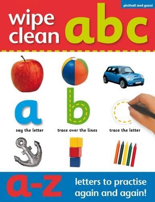 Book cover for Wipe Clean: A B C