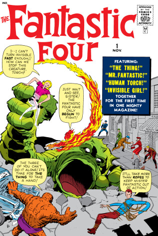 Book cover for Fantastic Four Omnibus Vol. 1 (New Printing)