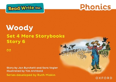 Book cover for Read Write Inc Phonics: Orange Set 4 More Storybook 6 Woody