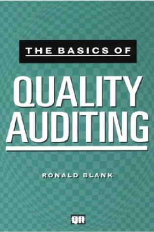 Cover of The Basics of Quality Auditing