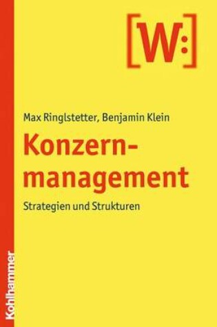 Cover of Konzernmanagement