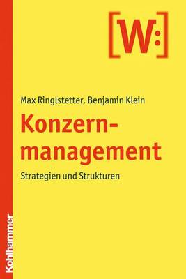 Book cover for Konzernmanagement