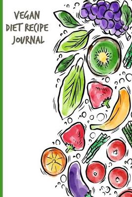 Book cover for Vegan Diet Recipe Journal