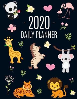 Book cover for Jungle Animals Planner 2020