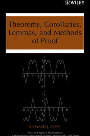 Cover of Theorems, Corollaries, Lemmas, and Methods of Proof