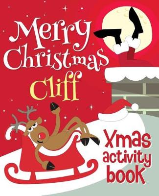 Book cover for Merry Christmas Cliff - Xmas Activity Book