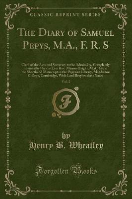 Book cover for The Diary of Samuel Pepys, M.A., F. R. S, Vol. 2