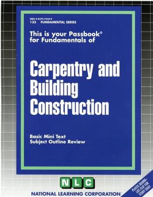 Book cover for Carpentry and Building Construction