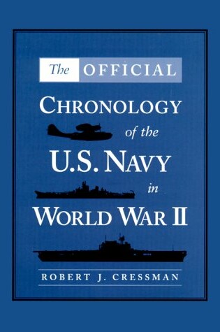 Cover of Official Chronology of the U.S. Navy in World War II