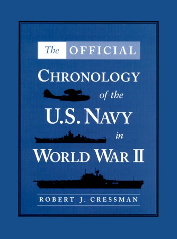 Book cover for Official Chronology of the U.S. Navy in World War II