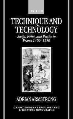 Cover of Technique and Technology