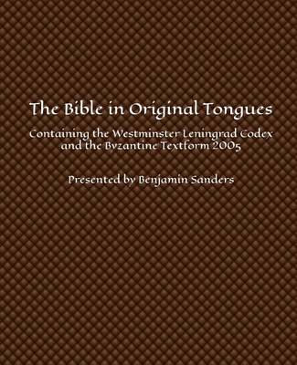 Cover of The Bible in Original Tongues