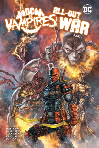 Book cover for DC vs. Vampires: All-Out War