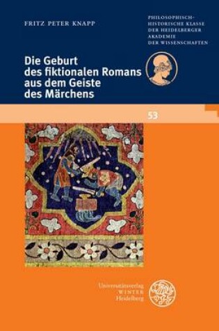 Cover of Die Geburt Des Fiktionalen Romans Aus Dem Geiste Des Marchens