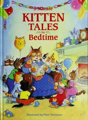 Book cover for 5-Minute Kitten Tales for Bedtime