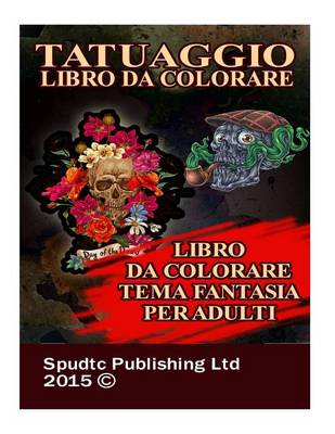 Book cover for Tatuaggio Libro Da Colorare