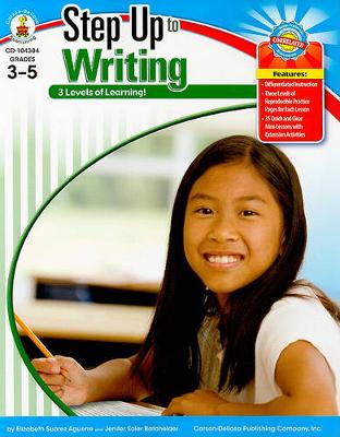 Book cover for Step Up to Writing, Grades 3 - 5