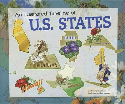 Book cover for Illustrated Timeline of U.S. States