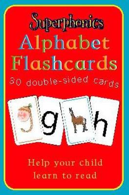 Book cover for Superphonics Alphabet Flashcards