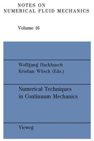 Cover of Numerical Techniques in Continuum Mechanics
